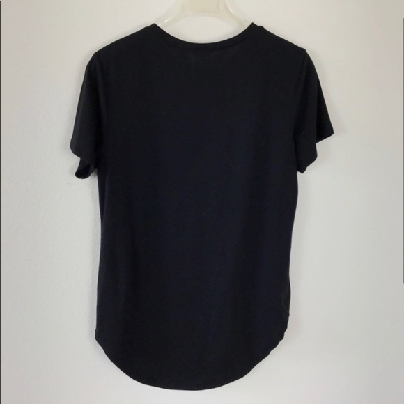 Disney Frozen Graphic Tee Shirt Short Sleeves Black Size M - Picture 2 of 5